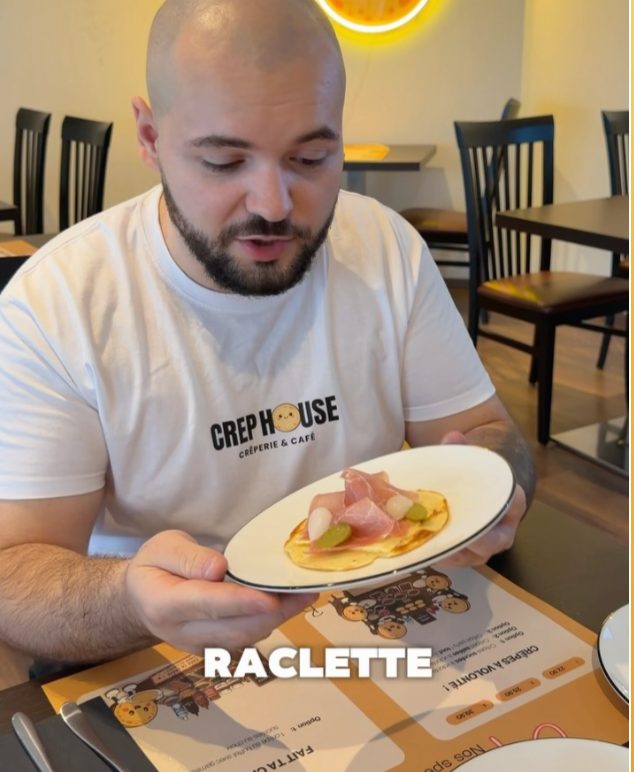 Crêpe raclette de Crep House