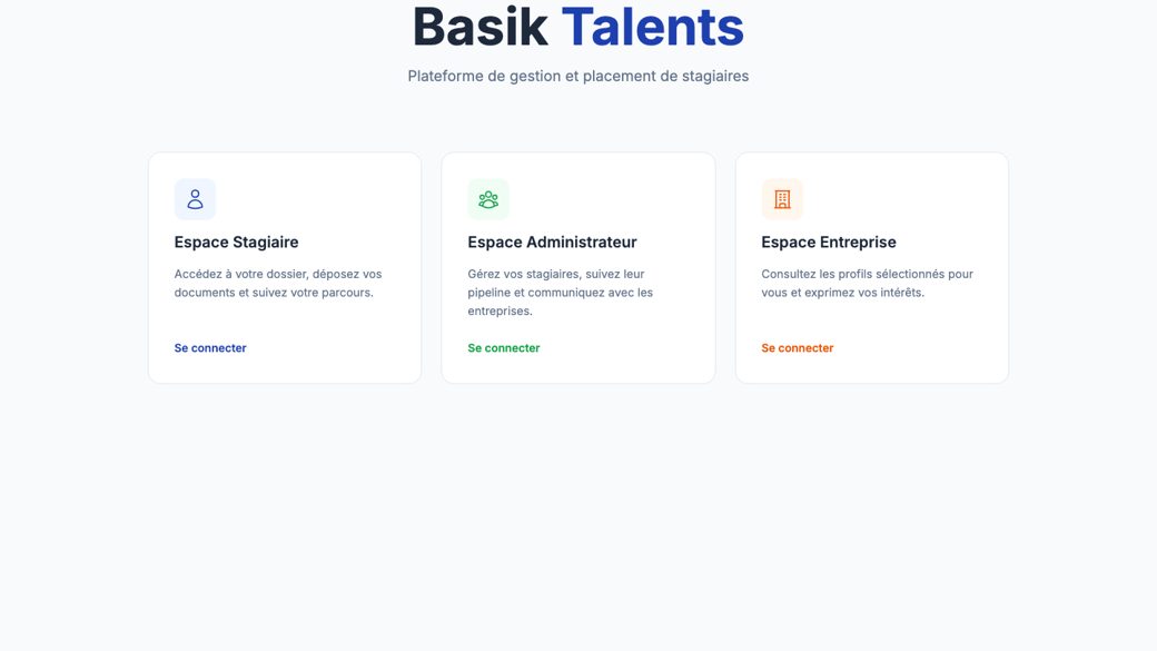 Basik Talents - capture 1